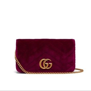 Gucci Marmont Mini Velvet Bag